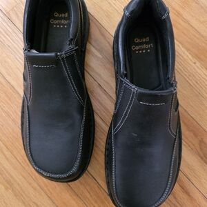 Men's Black Slip-On Shoes